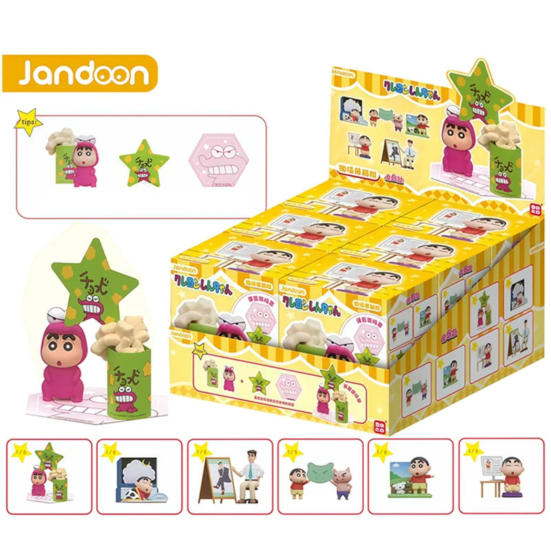 Shin Chan · Hiroshi y compañía · gachapon coleccionable