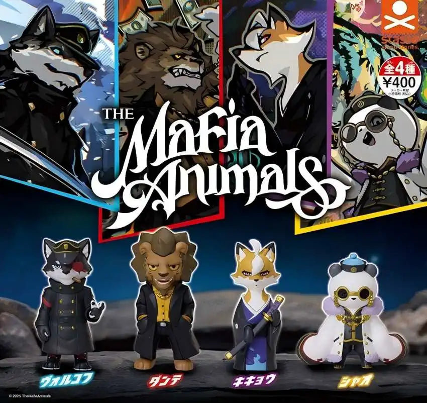 La Mafia animal — Dante y cía (Stasto) · gachapon coleccionable