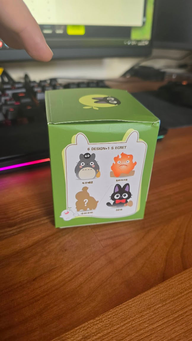 Ghibli Scenes with Illustrated Background (single box)