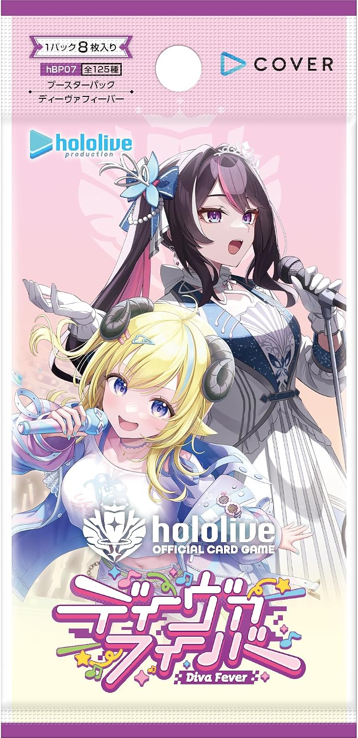 Hololive Official Card Game: Diva Fever (caja de 12 sobres)