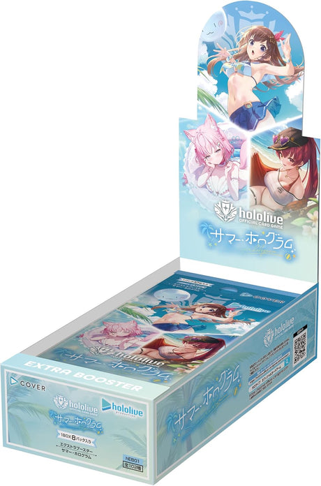 Hololive Official Card Game: Summer Hologram (caja de 8 sobres)
