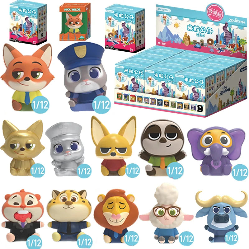 Zootrópolis · minifiguras sorpresa · gachapon coleccionable