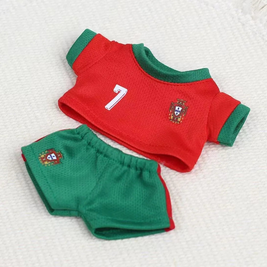 Conjuntos de ropa para Labubu de 17 cm