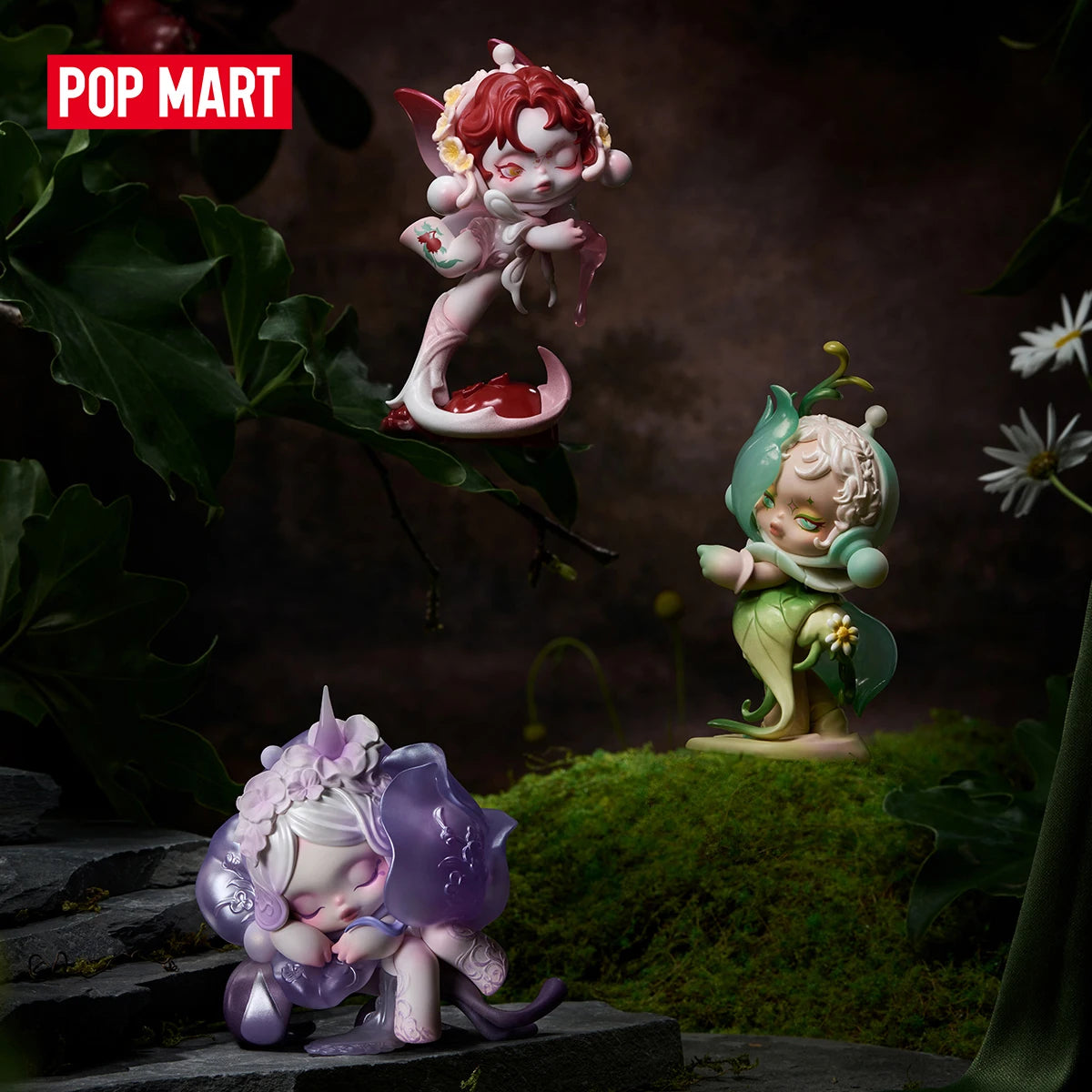 POP MART SKULLPANDA Petals in Four Acts — POP MART