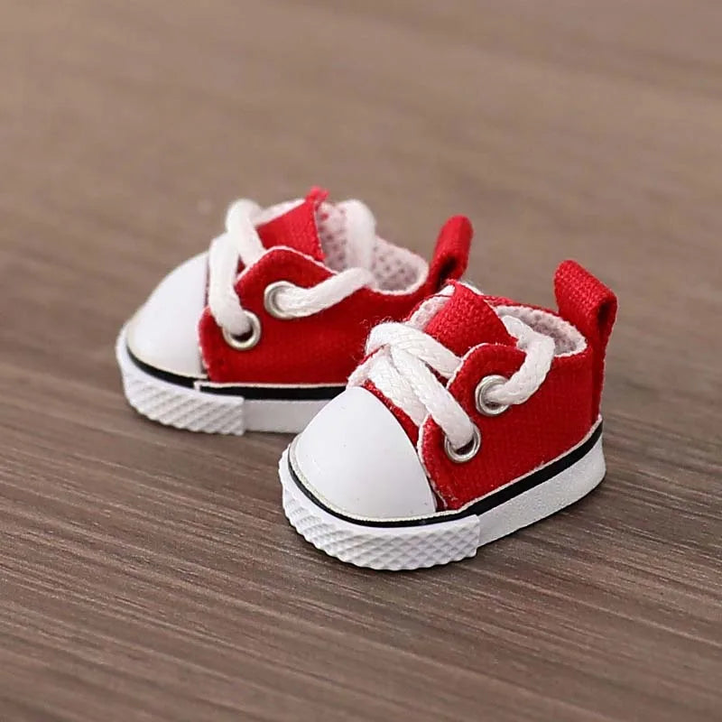 Zapatillas de lona para Labubu (17 cm)