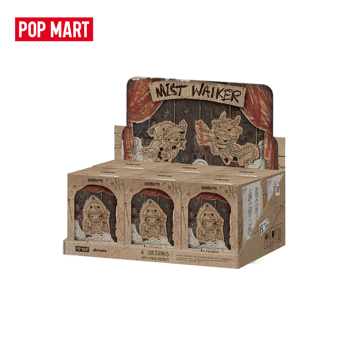 POP MART Hirono Mist-Walker (colgante peluche) — POP MART