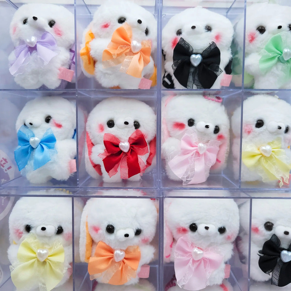 Tacchi-san conejito blanco (Yell) — gachapon japonés, foto 5