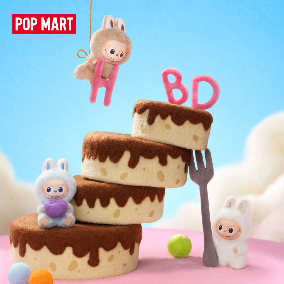 POP MART THE MONSTERS (LABUBU) Love — pin colgante — POP MART
