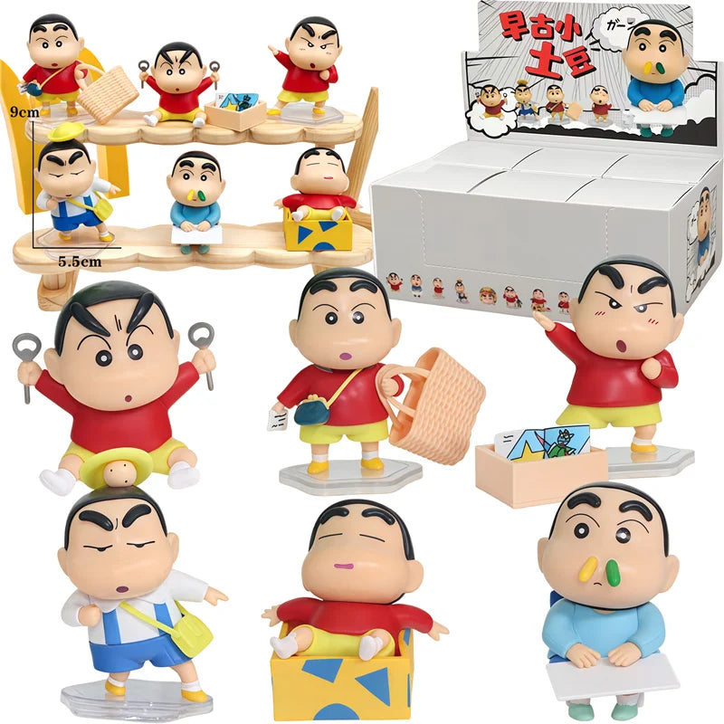 Shin Chan · serie patata · gachapon coleccionable