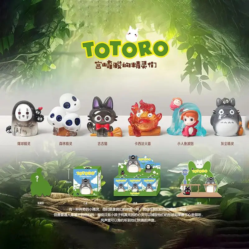Caja sorpresa de Totoro — figura gachapon japonés kawaii (foto 3)