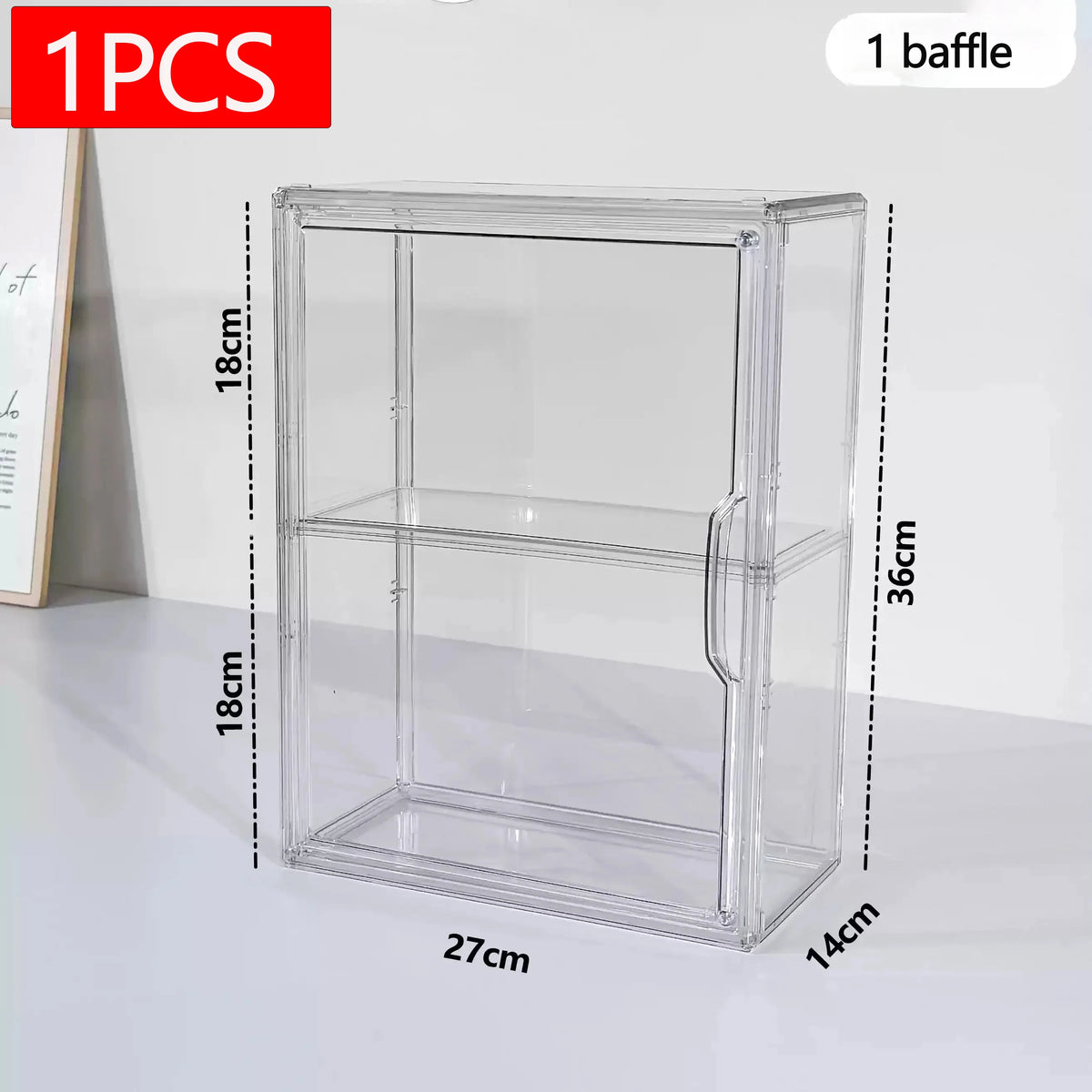 Vitrina acrílica para Labubu y figuras