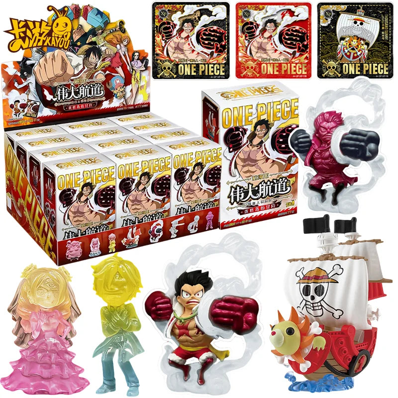 Caja ciega de One Piece con minigoma coleccionable kawaii de estilo japonés — Don Gachapón