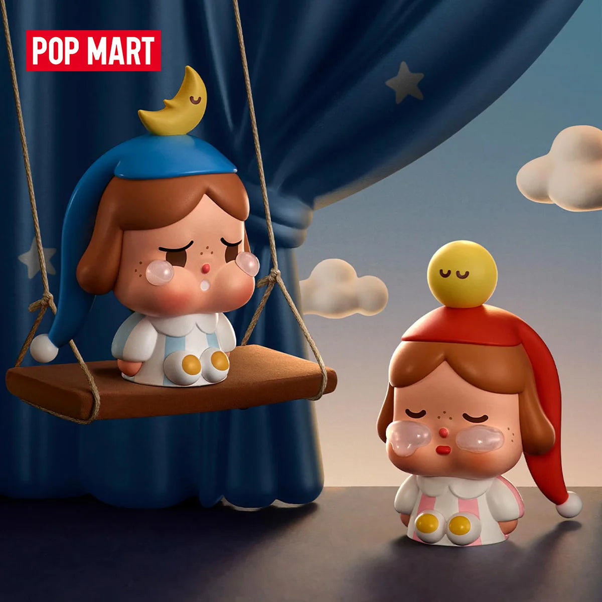 POP MART CRYBABY Crying to the Moon (Sitting) — POP MART