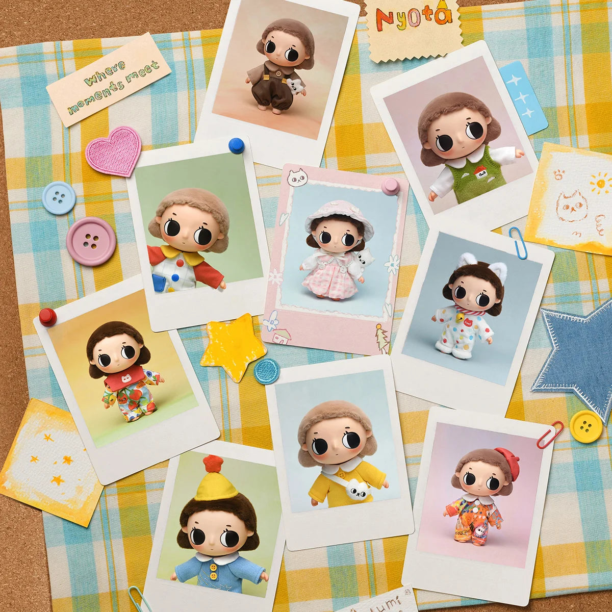 POP MART Nyota Where Moments Meet (peluche) — POP MART