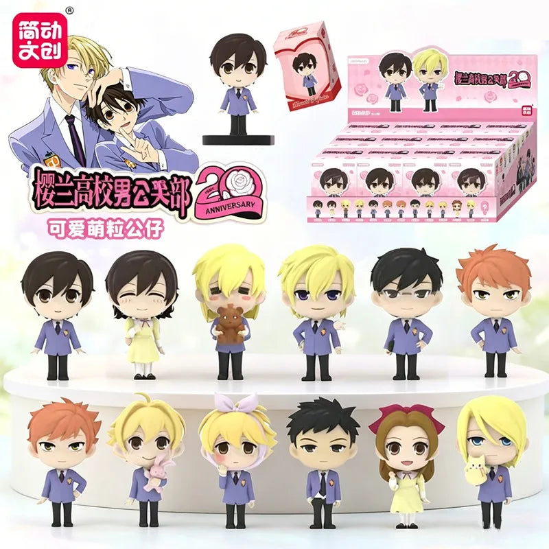 Ouran High School Host Club · minifiguras sorpresa · gachapon coleccionable