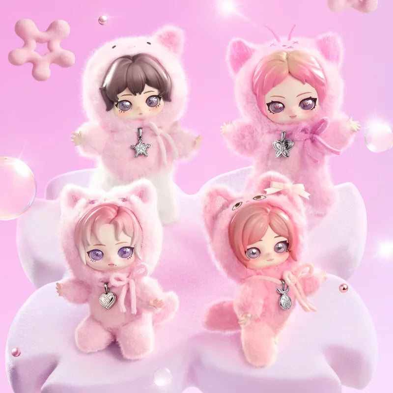POP MART aespa · Fluffy Club · gachapon coleccionable