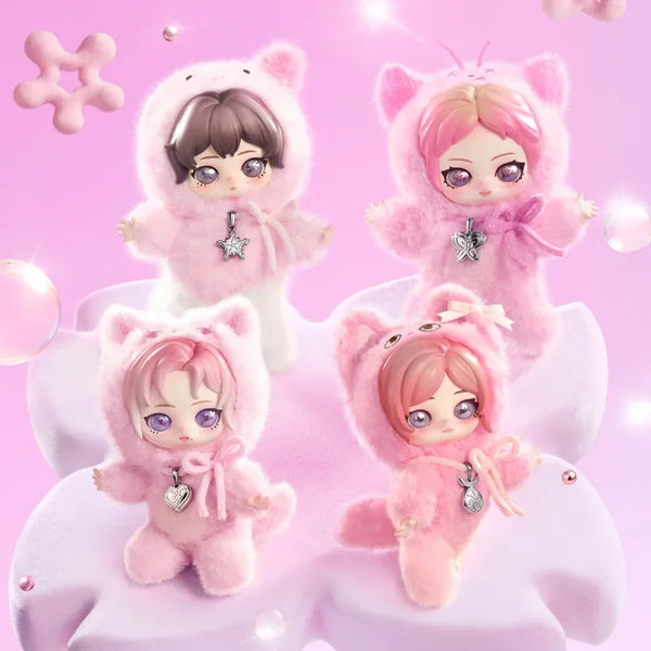 POP MART aespa · Fluffy Club · gachapon coleccionable