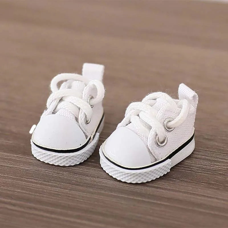 Zapatillas de lona para Labubu (17 cm)