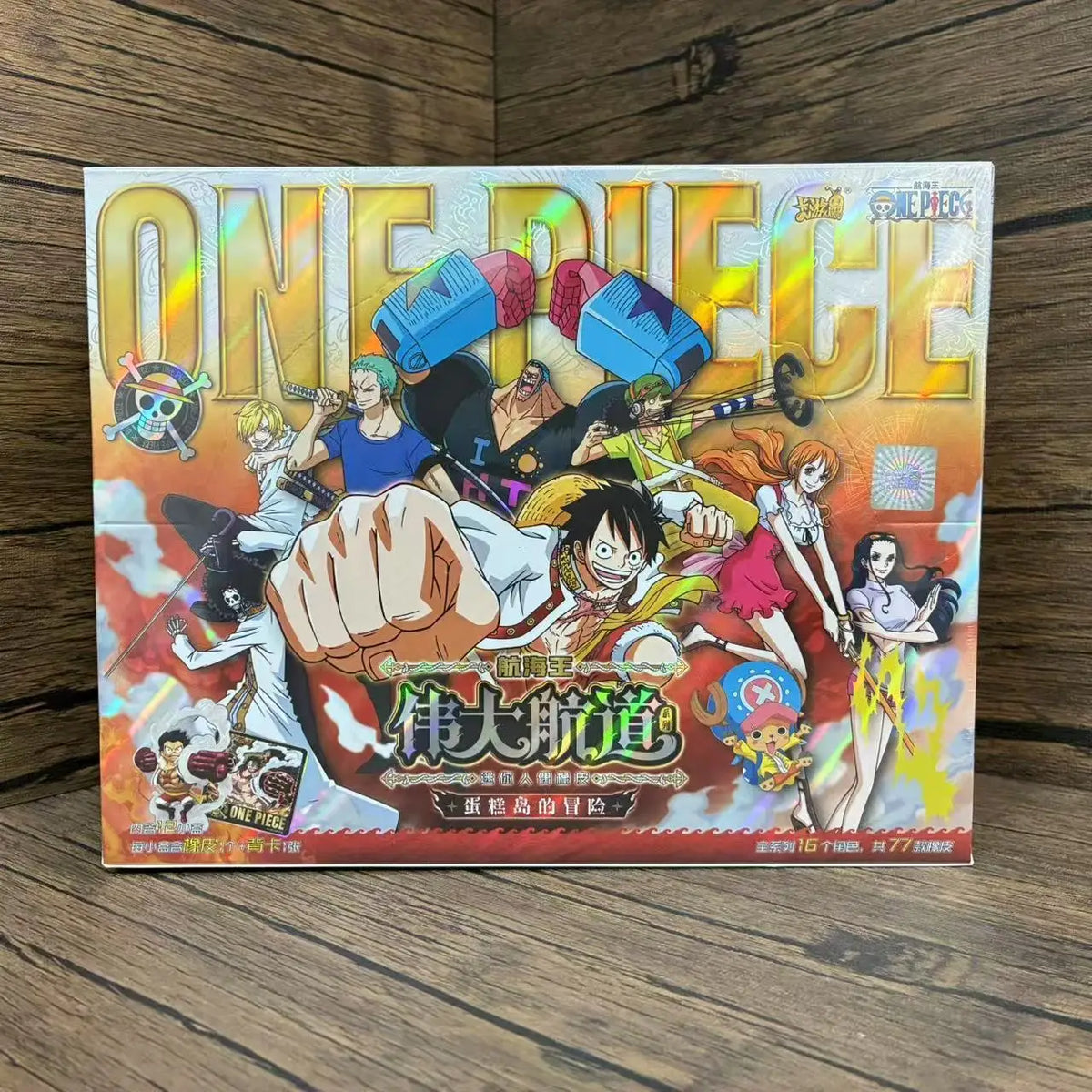 Caja ciega de One Piece con minigoma coleccionable kawaii de estilo japonés — Don Gachapón