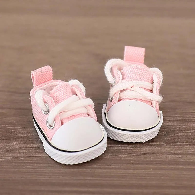 Zapatillas de lona para Labubu (17 cm)