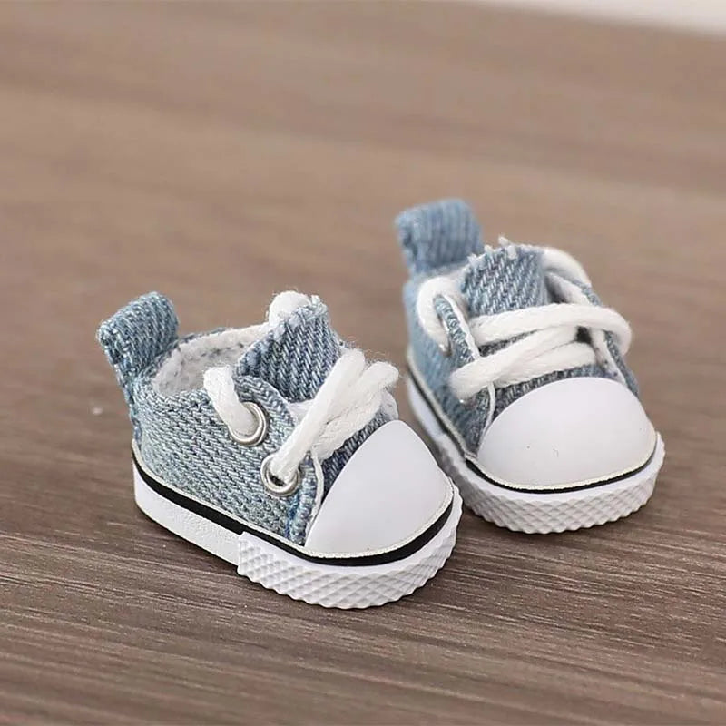 Zapatillas de lona para Labubu (17 cm)