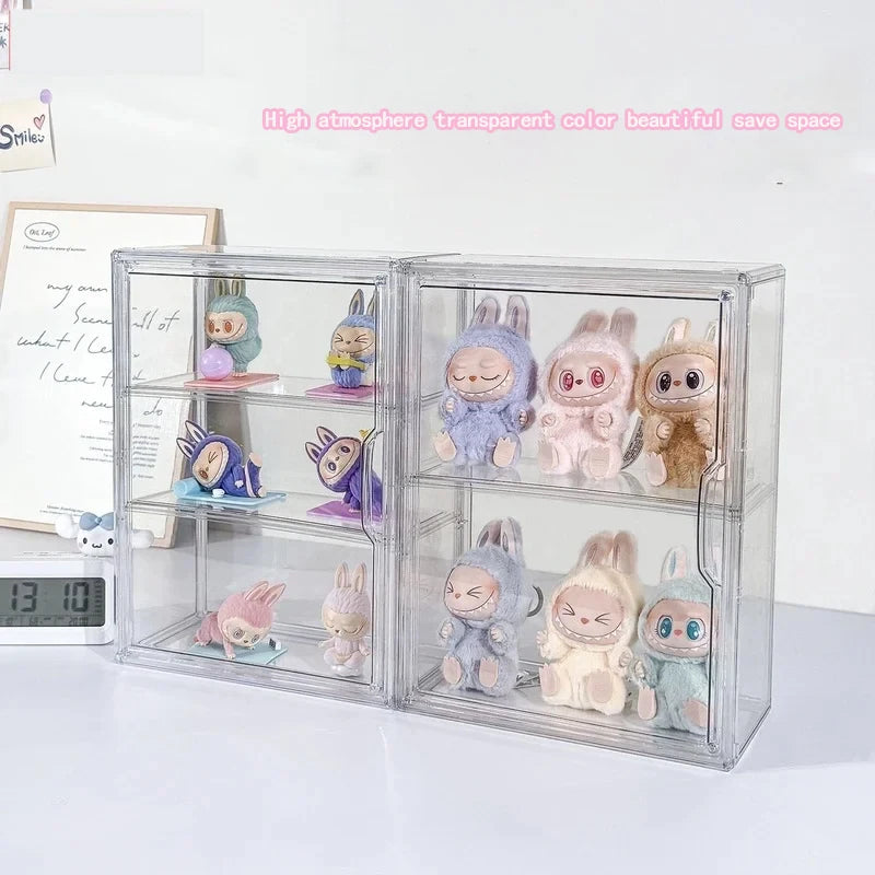 Vitrina acrílica para Labubu y figuras
