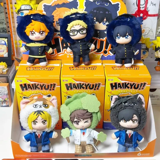 Haikyu!! peluches con capucha de animal