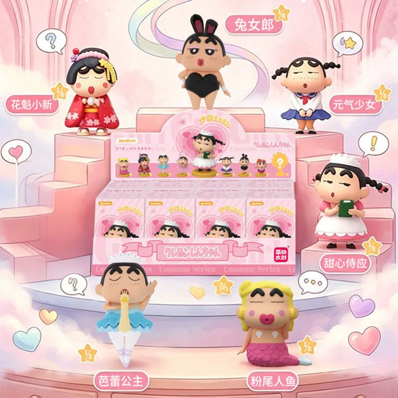 Shin Chan · serie disfraces · gachapon coleccionable